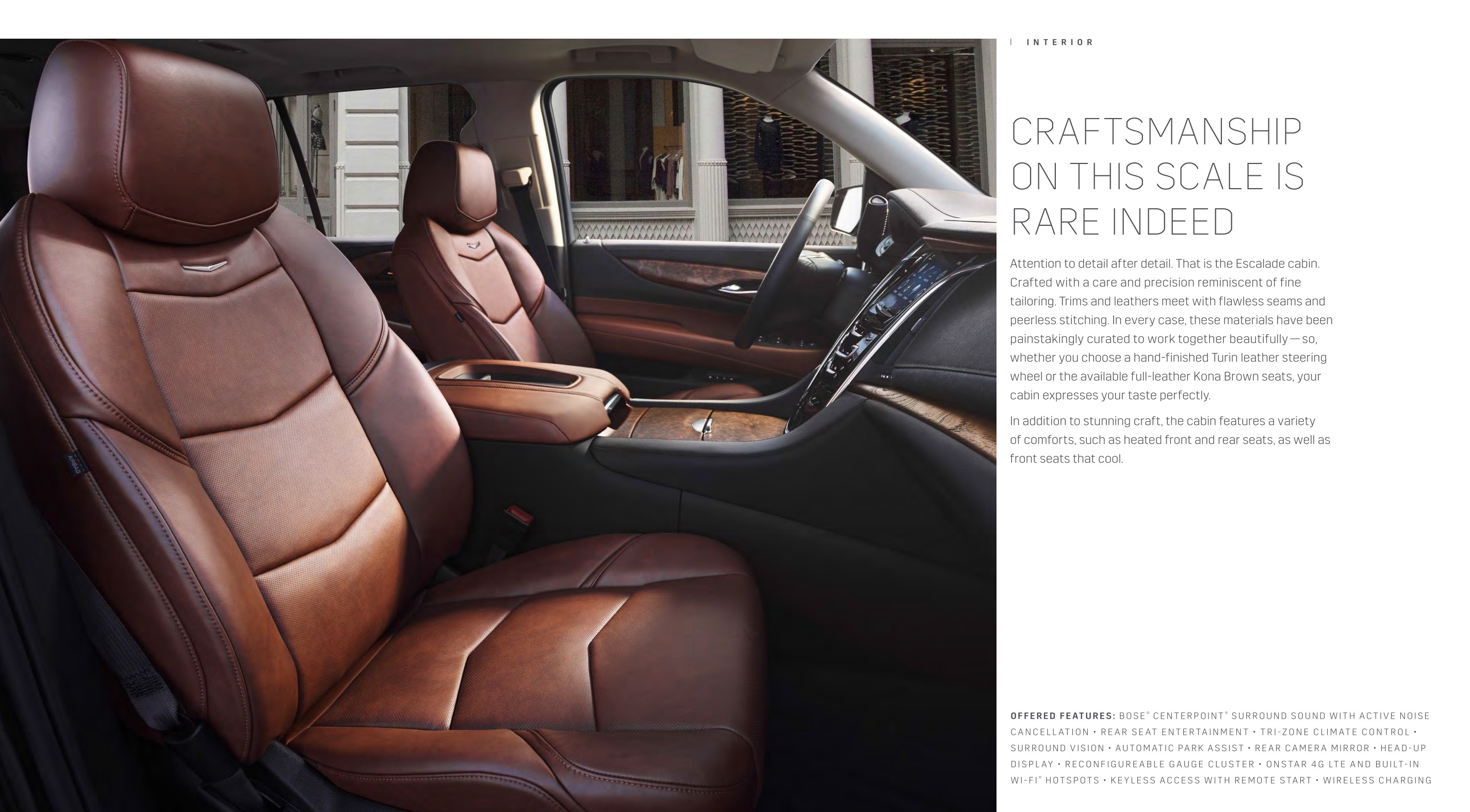 2017 Cadillac Escalade Brochure Page 20